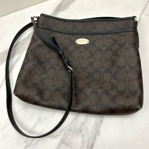 Coach Brown Crossbody Signature Messenger Monogram Signature C Purse Bag